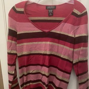 FINAL MARKDOWN Shimmery New York and company sweater small